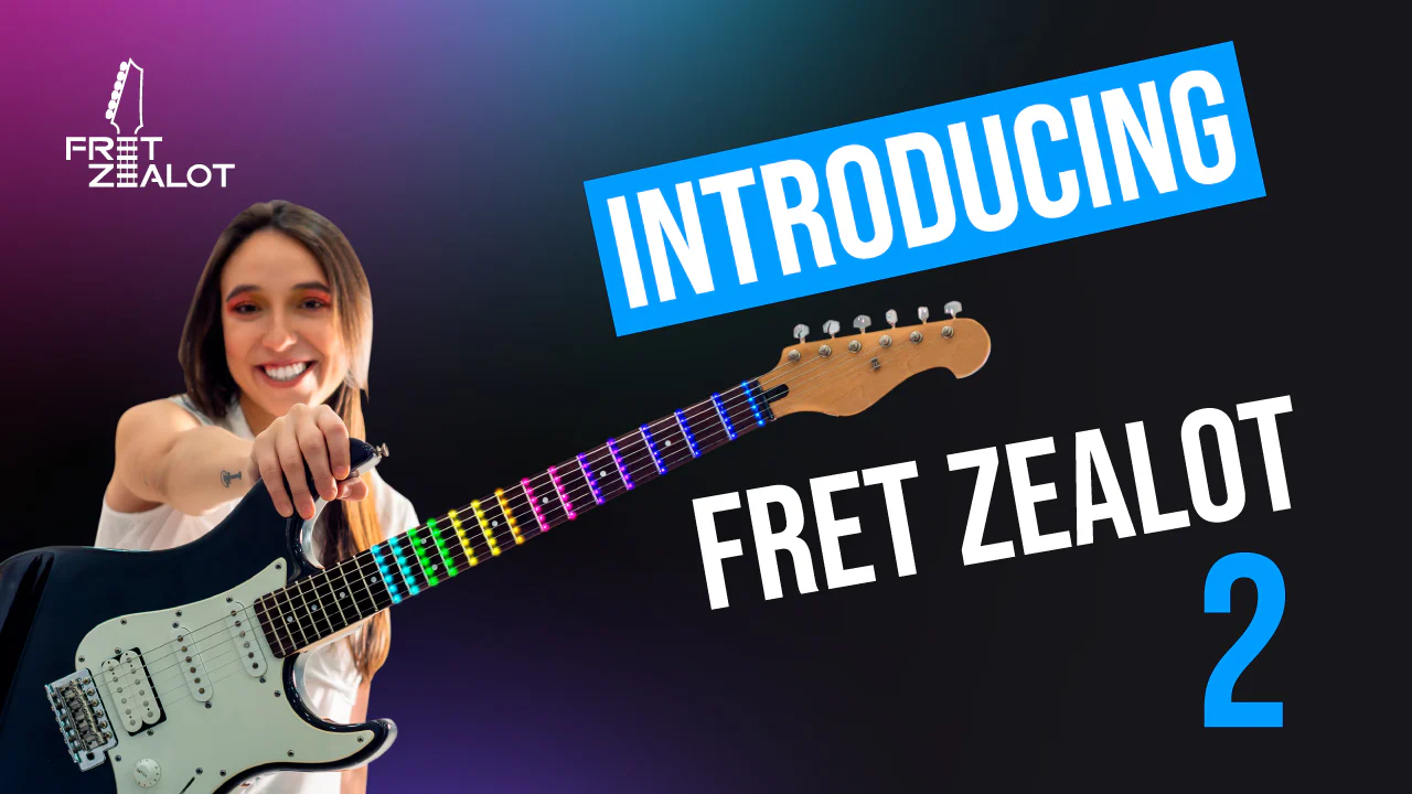 Fret Zealot 2 LEDギター学習システム